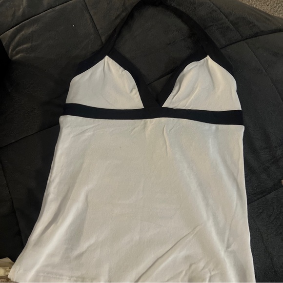 Bebe sport Xs white tank halter - Picture 3 of 3